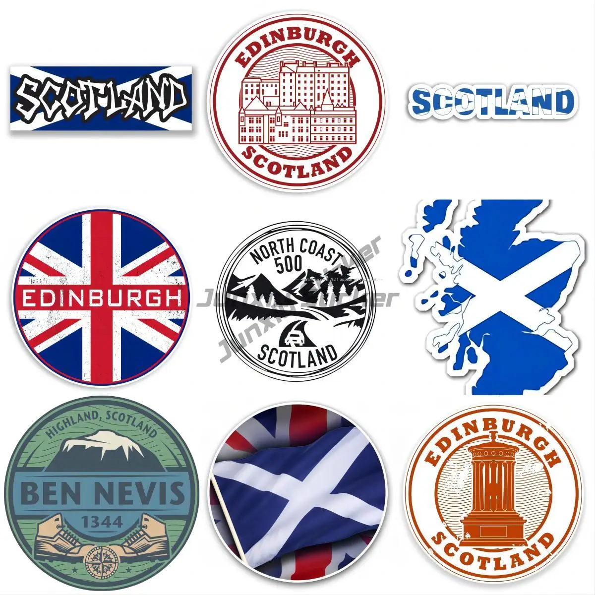

Scotland Vinyl Sticker Laptop Car Bike Helmet Scottish Flag Accessories Ornaments Decor Robot Gadgets