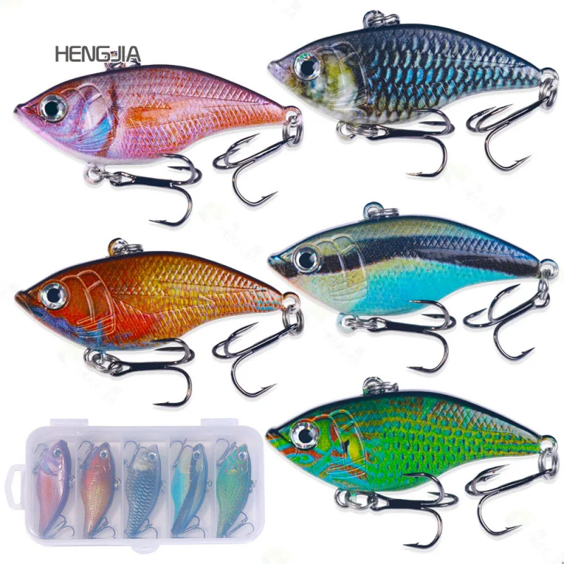 

5,5 см-13,7GLure Bait PaintingvipLuya Bait5Grid в штучной упаковке, поддельная приманка LightningVIBSea, рыболовная приманка