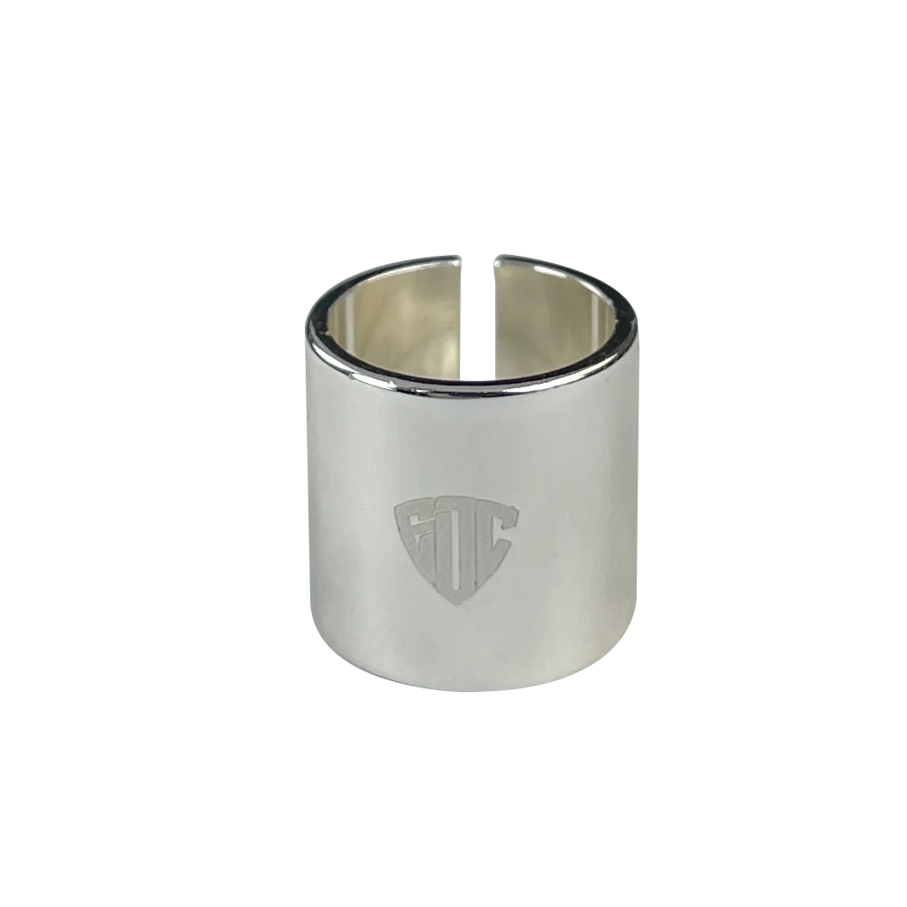 EDC simrell Silver FMJ (Titanium metal)  Color titanium Full Metal Jacket Compatible with Dynavape