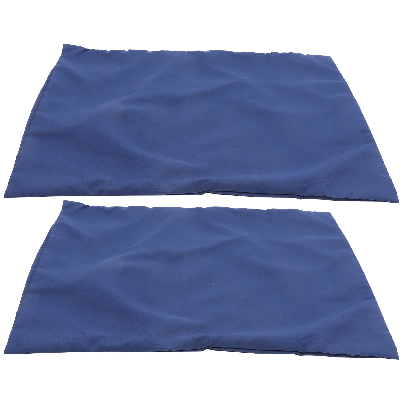 

2 Pcs Children Pillowcases Soft Combed Polyester Travel Size Toddler Pillow Cover Gray Small Envelope Closure Portable