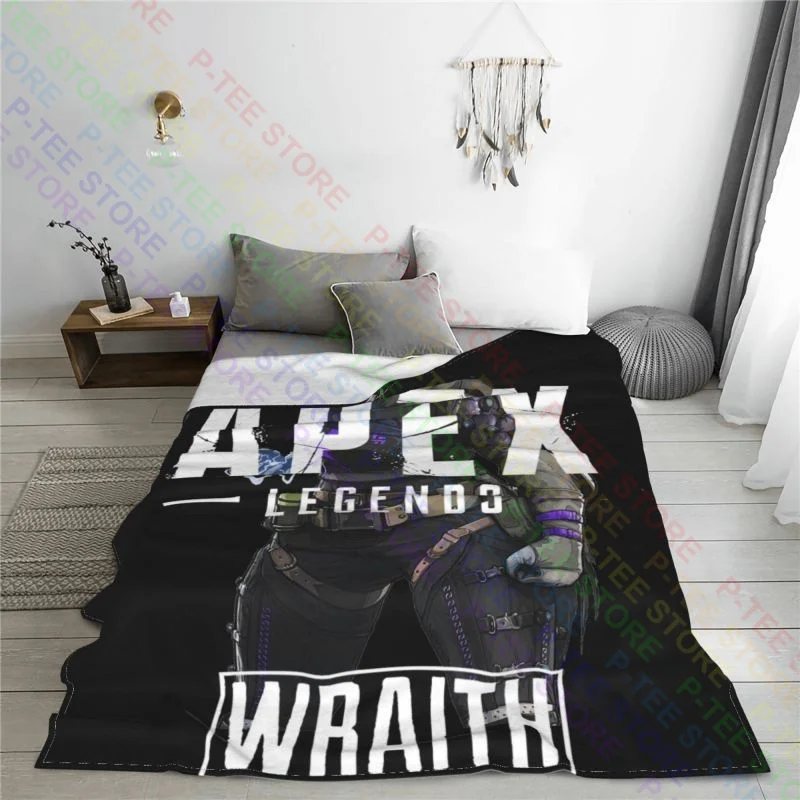 Battle Royal Apex Legends Wraith Respawn Blanket Casual Sofa Bed Sofa Cover Couch Blanket Sleeping Sheets