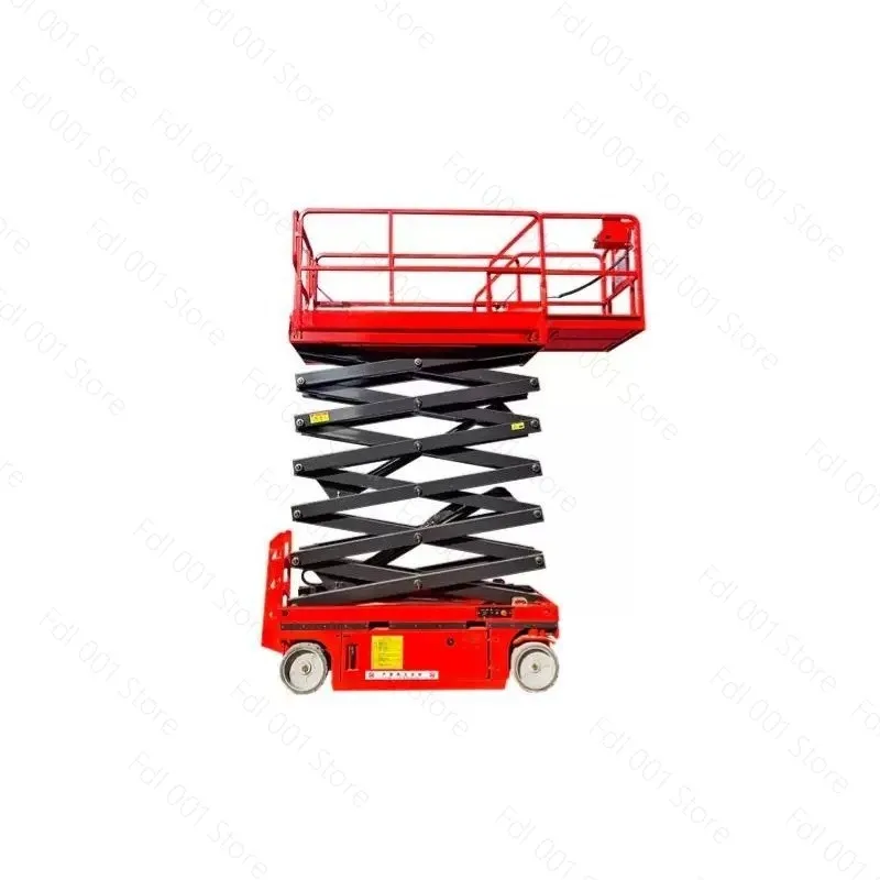 200KG High Capacity Electric Scissor Lift Platform Self Propelled Hydraulic Aerial Work Lift Table Man Lift 1 pcs