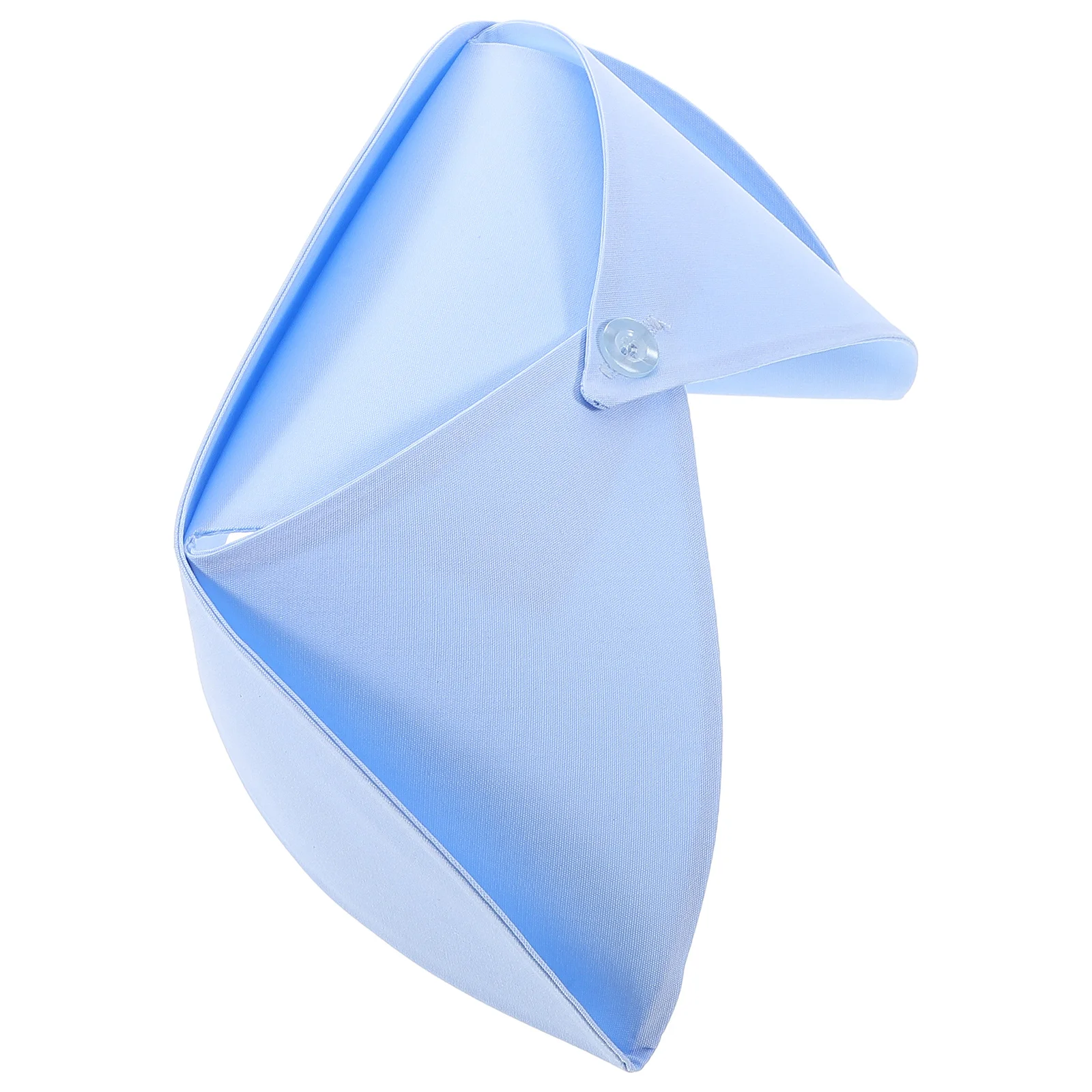 Cienka czapka pielęgniarska niebieska mieszanka poliestru i bawełny oddychająca wygodna na ceremonię zakończenia studiów pielęgniarstwa, ceremonię przypinania przypinek, Halloween