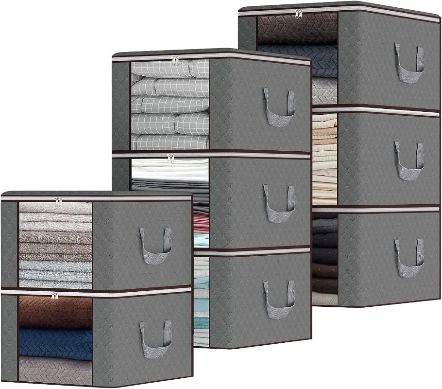 Non-woven bed bottom quilt storage bag, wardrobe clothes dustproof and moisture-proof storage bag