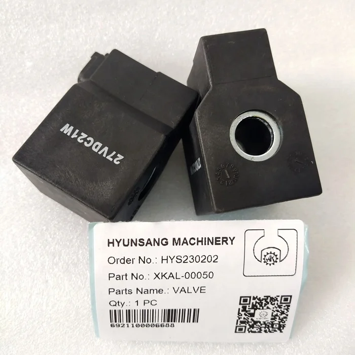 Hyunsang Graafmachine Onderdelen Klep XKAL-00050 XKAL-00048 Voor R210lc R220lc R330lc