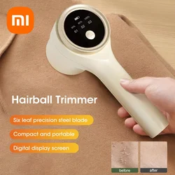 Xiaomi Mijia Lint Remover for Clothing Electric Fuzz Pellet Remover LED Display Rechargeable for Clothes Portable Fluff Remover