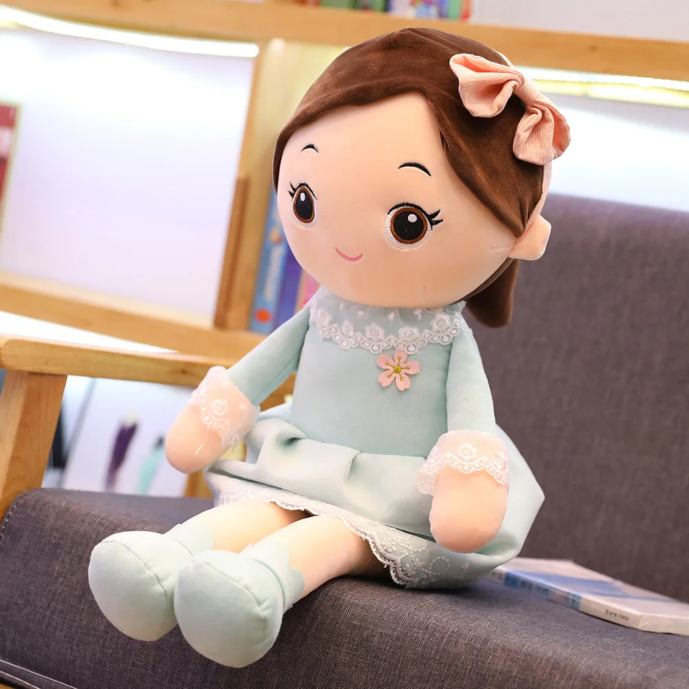 40 cm Kawaii Plüsch Mädchen Puppen mit Spitze Kleidung Weiche Angefüllte Puppen Schöne Plüsch Spielzeug Mädchen Spielzeug Kinder Geburtstag Valentinstag geschenk – Detail 22