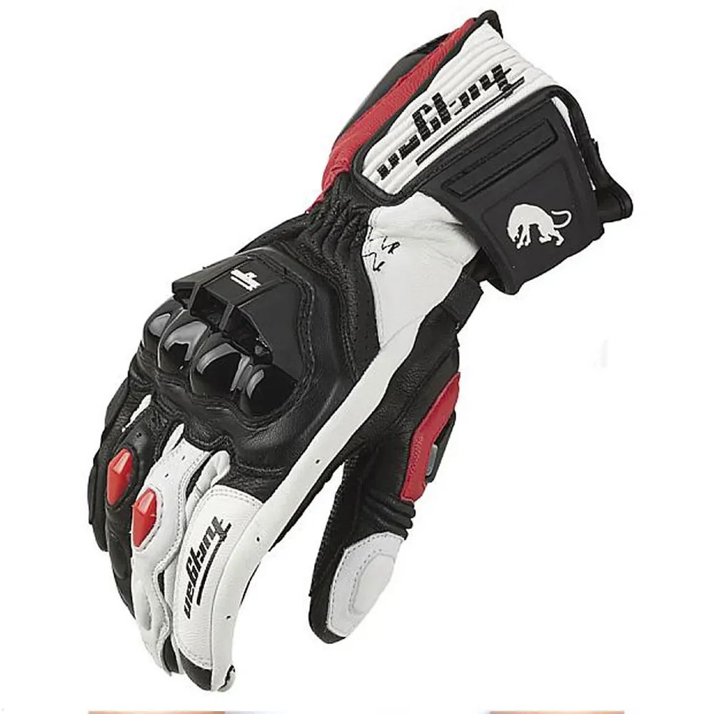 Professional Motorcycle Gloves Red White Off-road Racing Motos Drop Resistance Outdoor Luvas Black Suvs Full Long Style