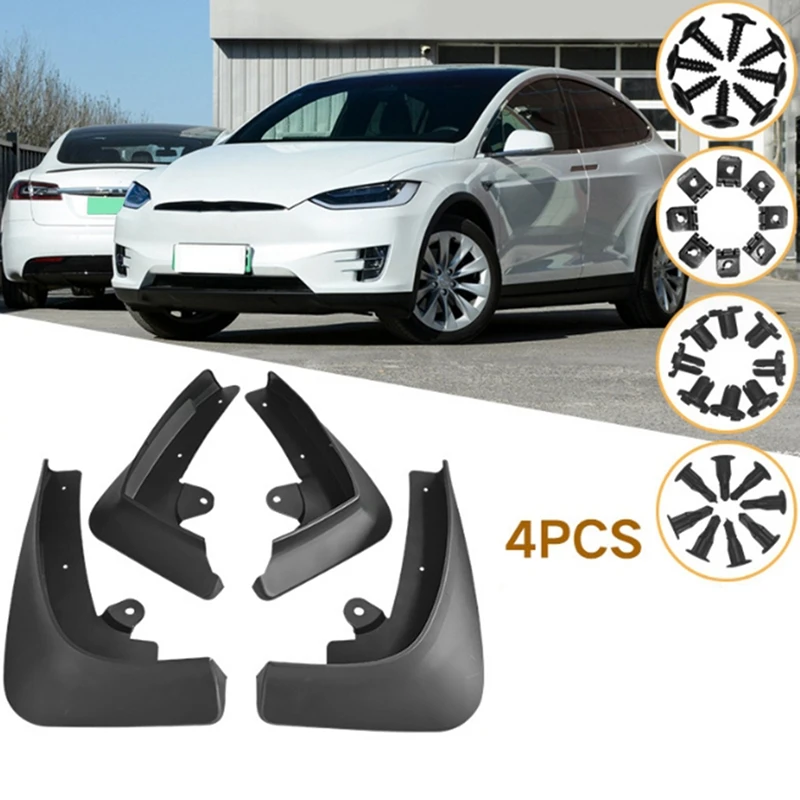 

Автомобильные брызговики, брызговики, крыло для Tesla MODEL X 2016-2021, украшение автомобиля, запасные части, аксессуары