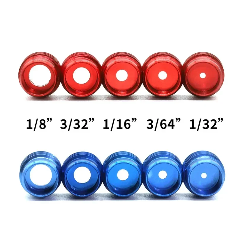 Archery Compound Bow Peep Sight 1Set 37/45 Degree 5pcs Inner Core Clarifier Lens Aperture Kit Bow Arrow Hunting Sight view 2