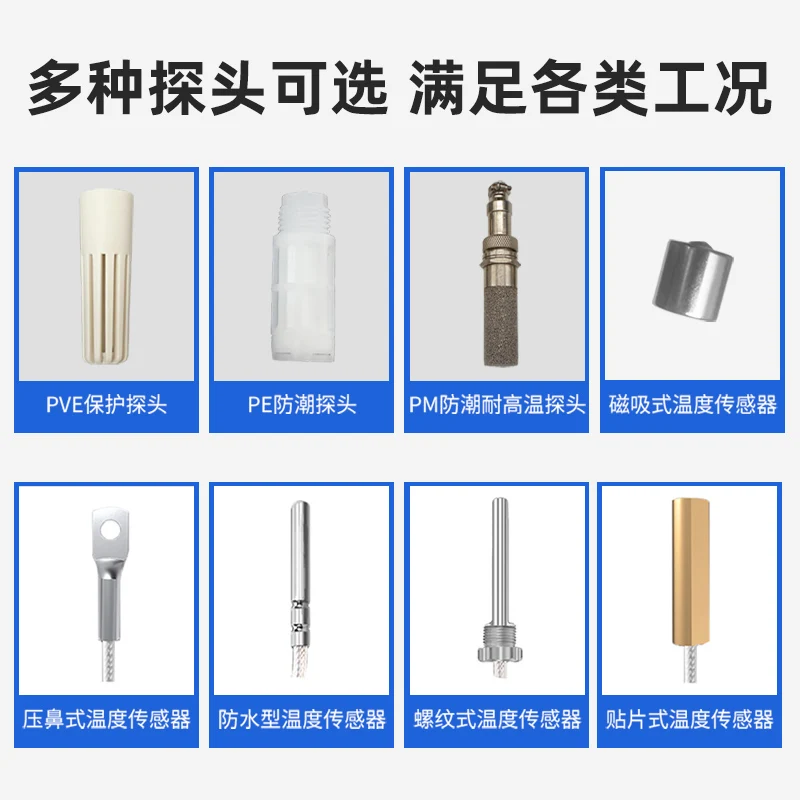 Sensore di temperatura e umidità con display a tubo digitale Trasmettitore di temperatura e umidità industriale ad alta precisione RS485