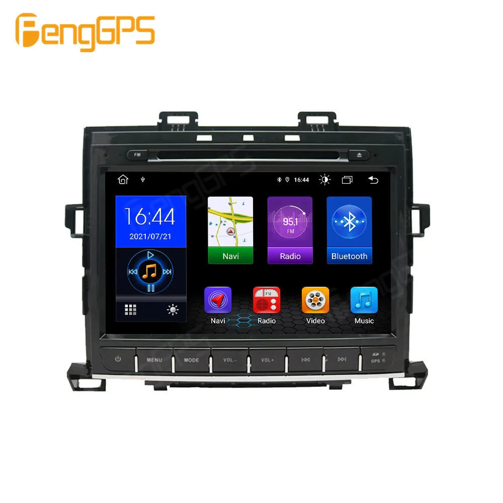 Для Toyota Alphard 2007-2013 Android автомобильный радиоприемник 2Din стереоприемник авторадио мультимедийный плеер GPS Navi головное устройство экран