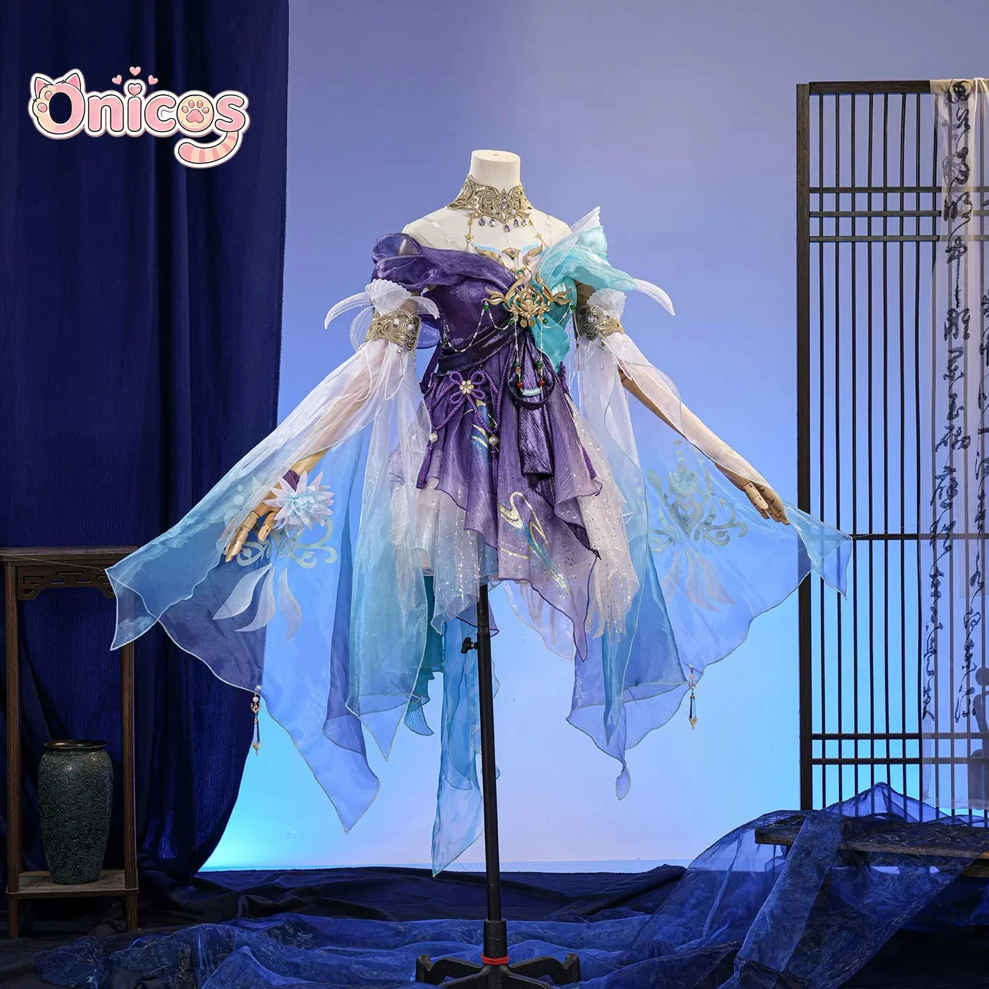 Naraka: Bladepoint × The Legend of Qin Gan Xuan Cosplay Costume Si Ming Role Play Clothes Halloween Carnival Party Onicos