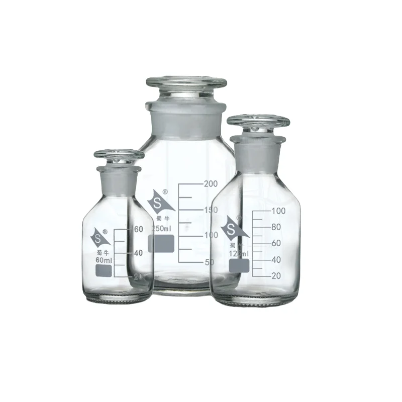 Glass Reagent Neutral Material Large Wide Frosted Fine Small Glass General M