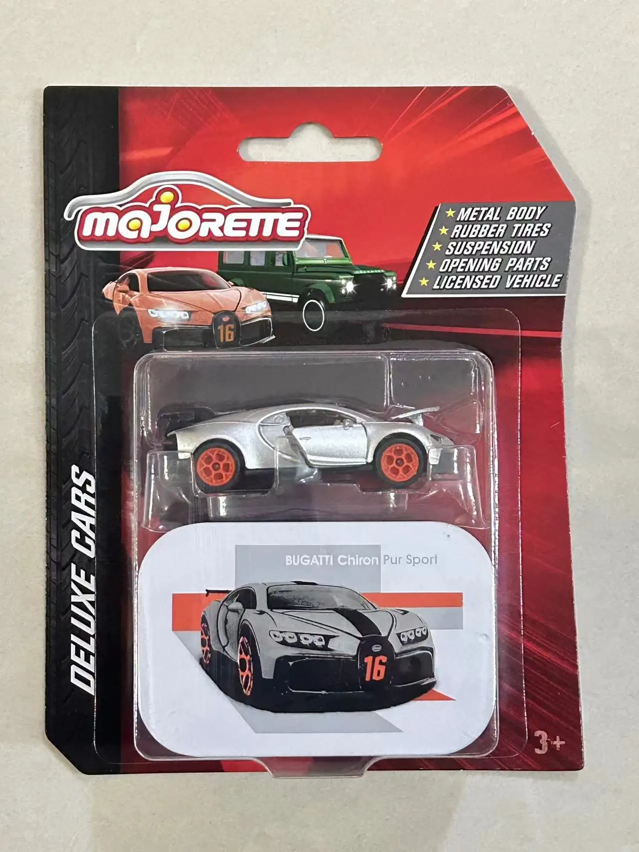 Majorette 1/64 Bugatti Chion Taycan Turbo S Defender 110 GTR Audi Diecast Model Car Kids Toys Gift