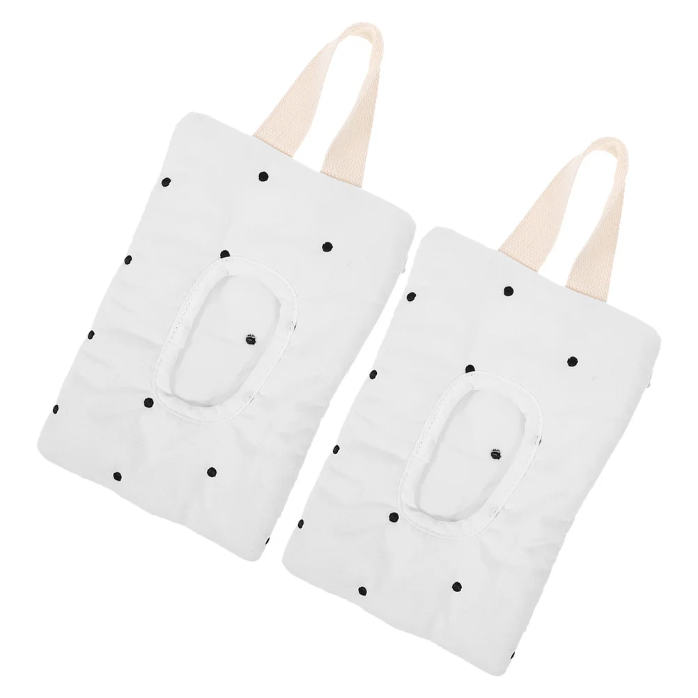 

2Pcs Wet Tissue Bag Refillable Baby Wipe Holder Hanging Stroller Organizer Portable Travel Baby Wipes Storage Case
