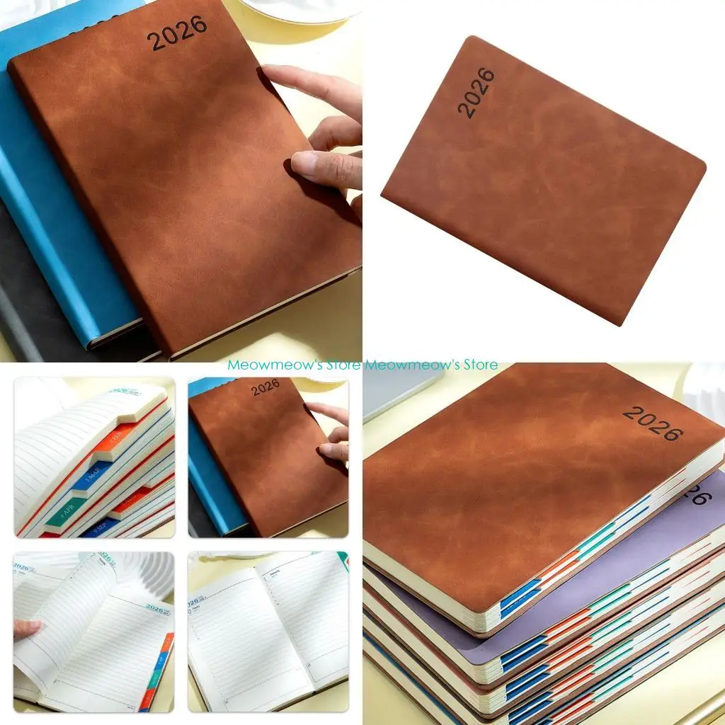 w91a-2026-daily-planner-360-pages-softcover-leather-academic-planner-for-scheduling