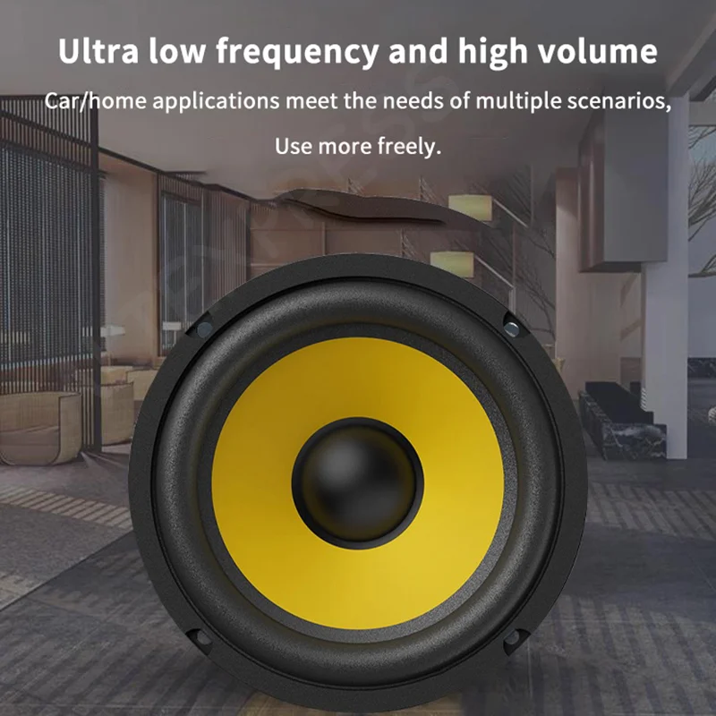 New5/6/8/10 Inch Car Bass Speaker Coaxial Subwoofer HiFi Music Full Range Frequency Car Stereo Speaker For Universal