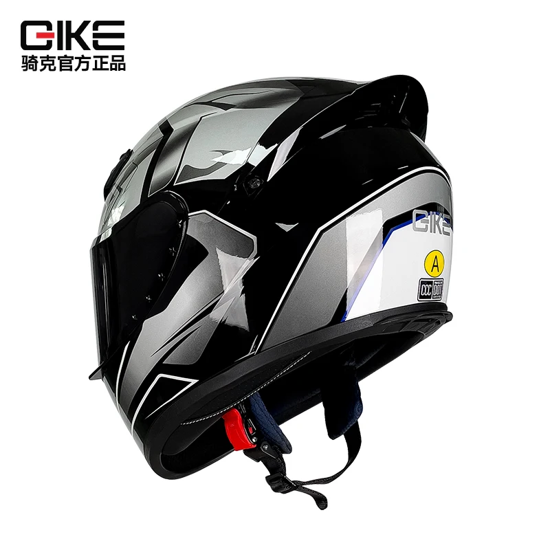 DOT Certified Motorcycle Full Helmet Men's and Women's Cruise Pedal Universal National Tide Retro Helmet Cruise Cross-Country He