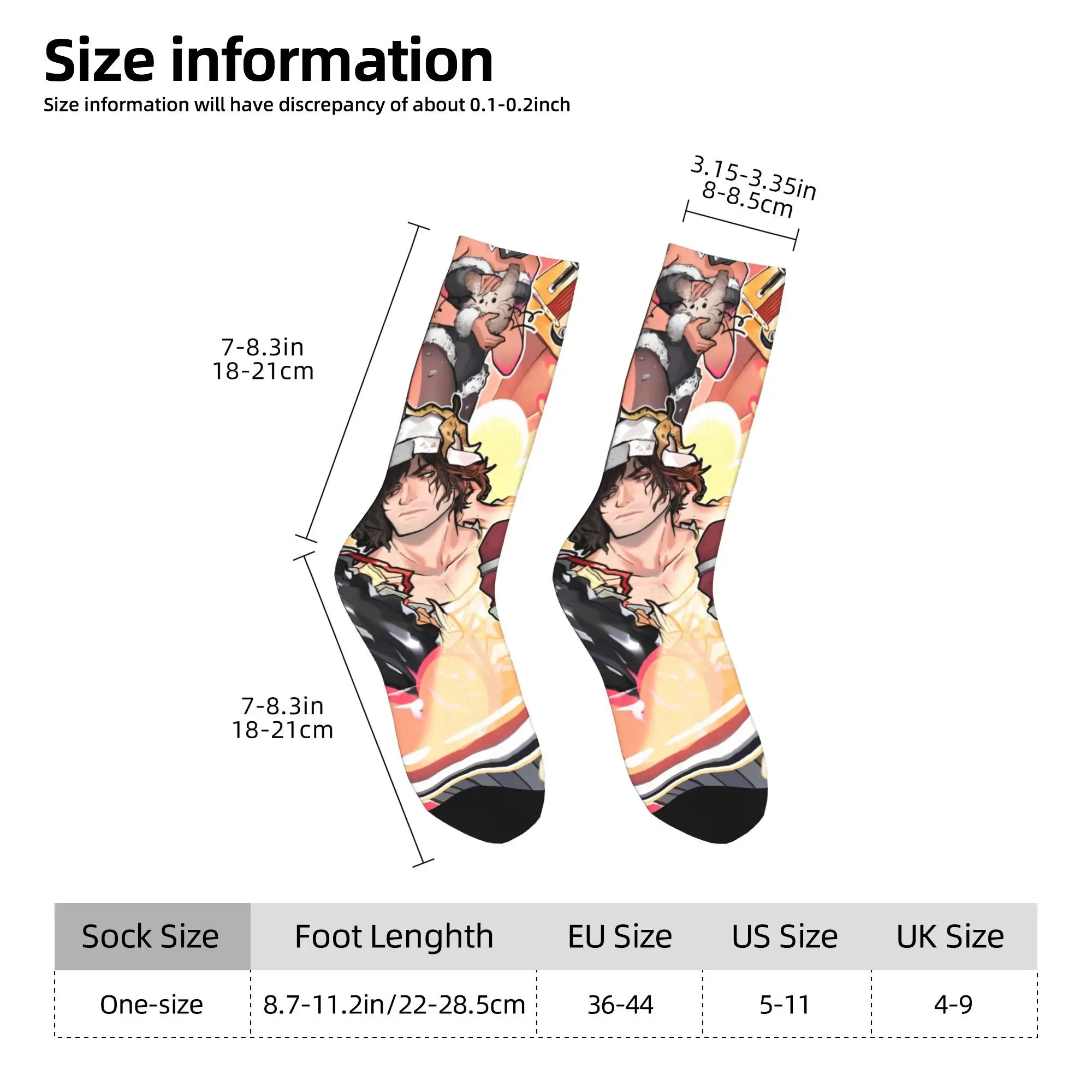 더크 앤 캠 데이트 에브리띵 삭스 가을 스타킹 레트로 성인 남성 미디엄 소프트 삭스 그래픽 아웃도어 스포츠 땀 흡수 양말