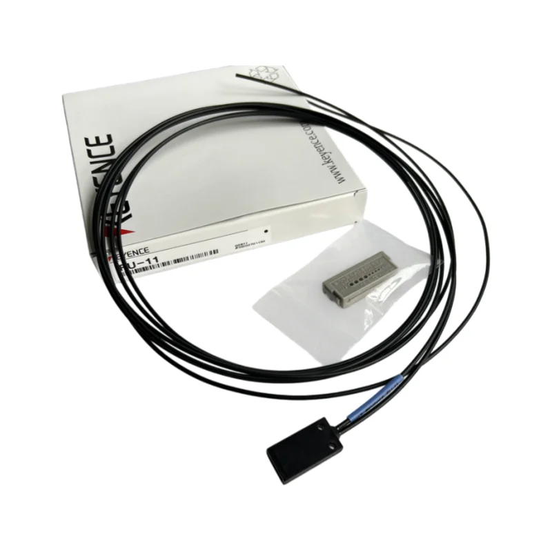 Brand New KEYENCE FU-11 FU-10 FU-12 FU-16Z FU-18 Fiber Optic Unit Reflective Type Used for Background Reflection in Stock