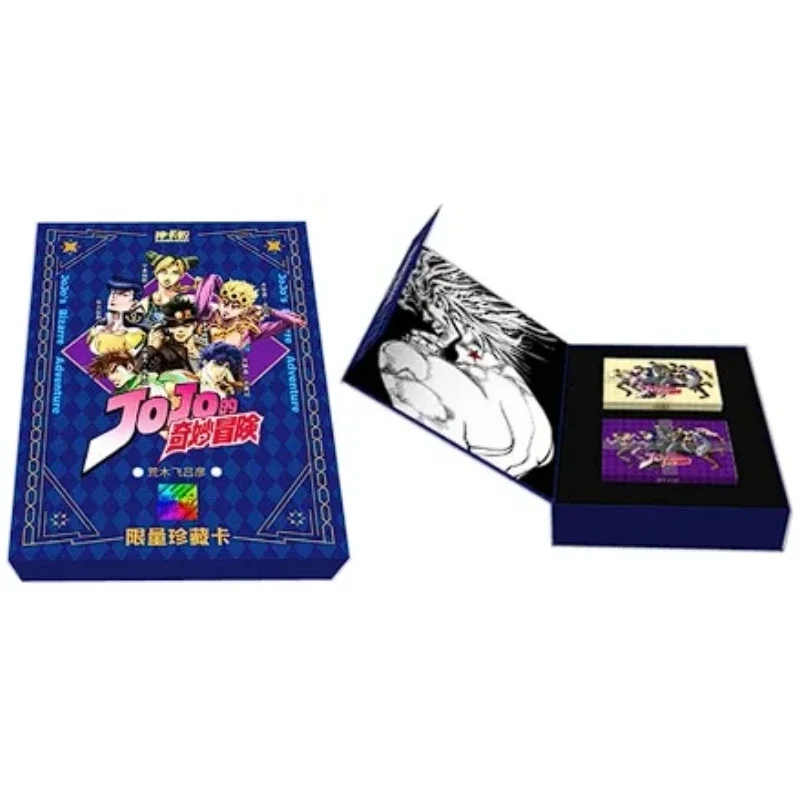 NEW Anime JoJo Bizarre Adventure Jojo Cards Characters Collection Hobby Game Collectibles for ZX Thick Metal Card Kids Gift Toy