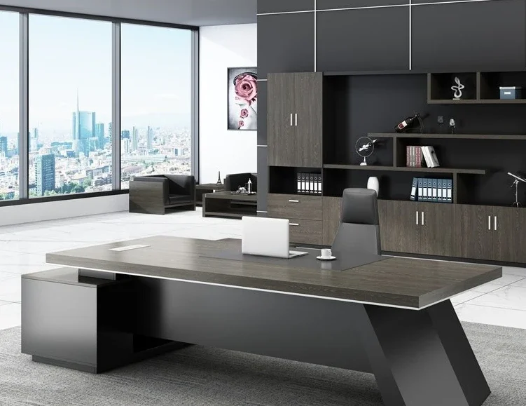

Boss table simple modern fashion creative new Chinese president office desk
