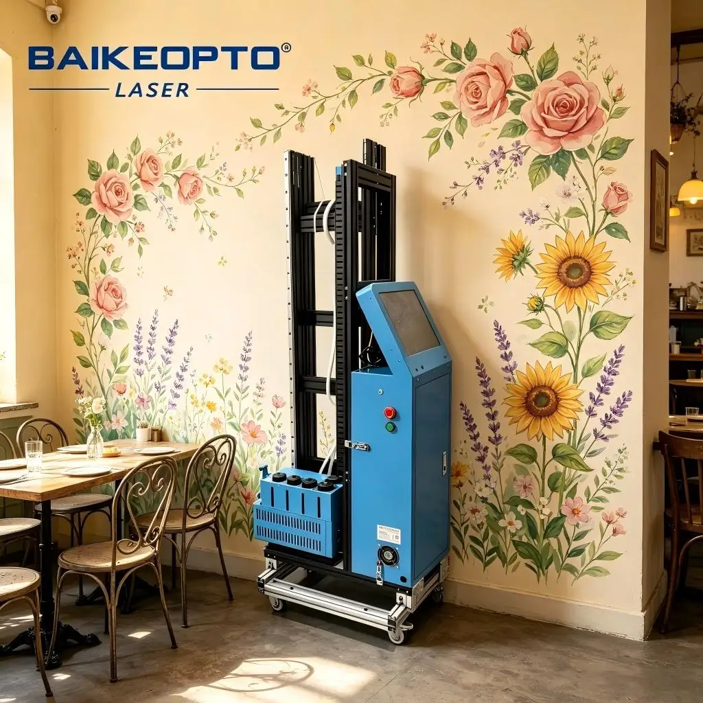 Convenient‑Operate Vertical 3D UV Wall Inkjet Machine, Economic Printing Solution for Creative Wall Murals and Art Decor
