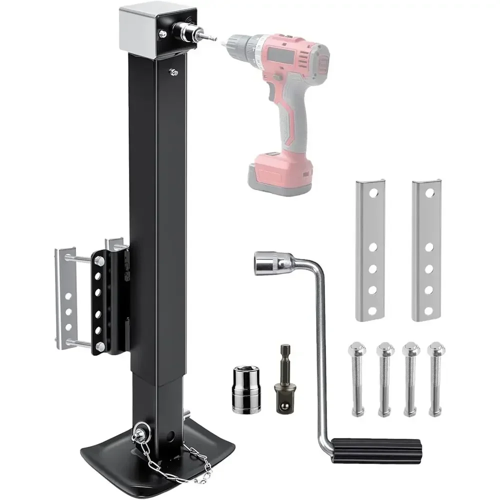 8000 lbs Heavy Duty Trailer Jack, 28.8