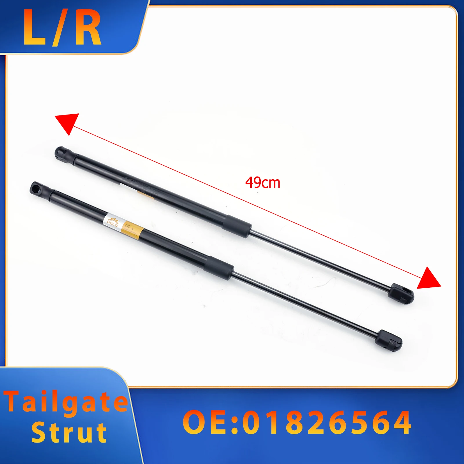 

2PCS Tailgate Gas Spring Strut For GEELY ATLAS NL-3 2016-2023 1.8T 2.0L 01826564 High-Quality Car Accessories