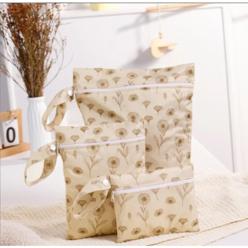 3 Pcs Waterproof Toiletries Cosmetic Storage Dry Wet Bag for Gym Outdoor Travel Beach