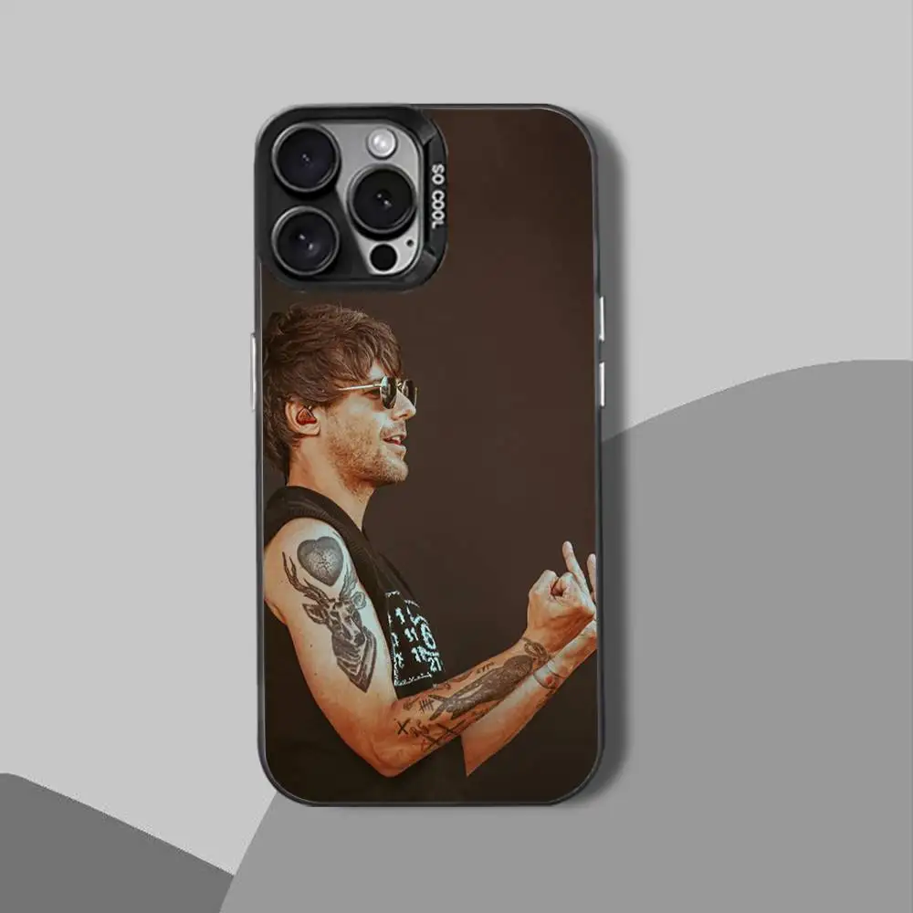 T-Tomlinson L-LouisS William Handyhülle für iPhone 15,17,12,14,13,16,11, Mini, Max, Air, Plus, Pro, E Protect Cover schwarz