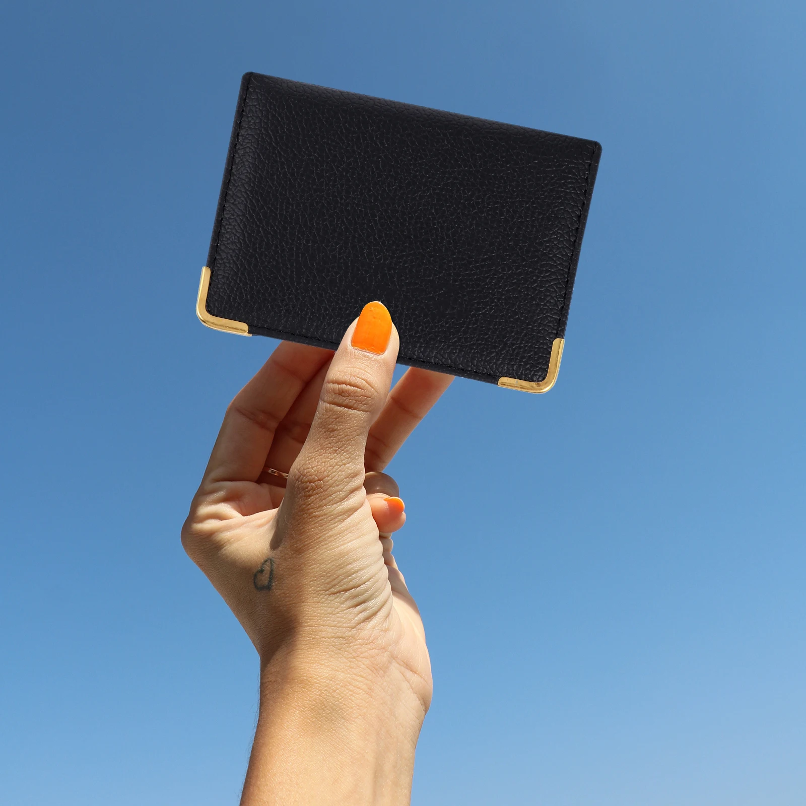 

ID Case Protective Sleeve Card Holder Credit Cover PU Bank Covers Long Use Multi Grid Storage Daily School Work