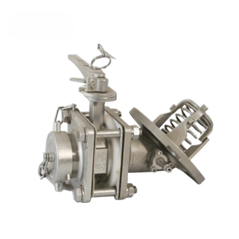 Bottom Discharge Valve ISO Tank Container Spare Parts and Accessories