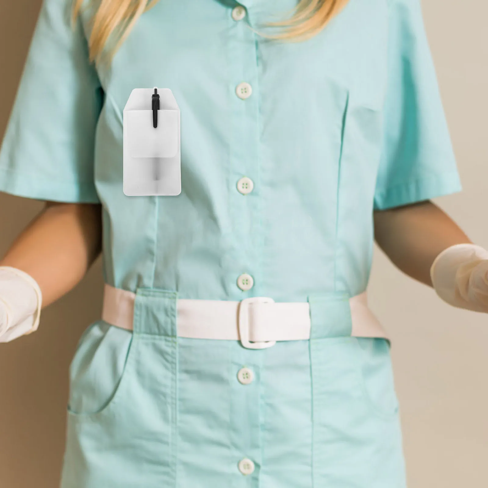 10 pezzi infermiera medico penna borsa matita portaoggetti inserto in PVC tipo penna custodia organizzatore tasca protezione fornitura ospedaliera