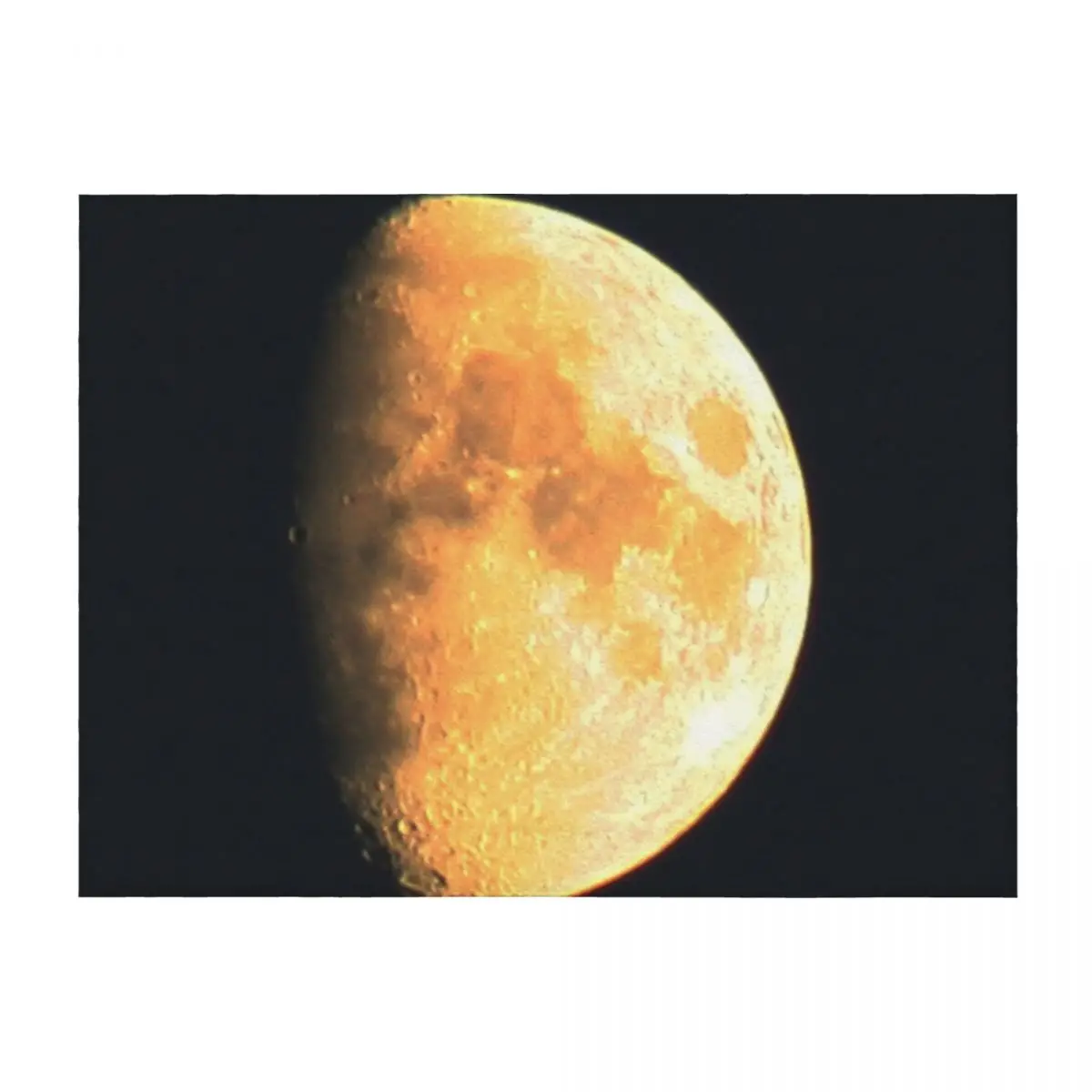 

Big Old Moon Throw Blanket wednesday warm winter Tourist Hairys Blankets