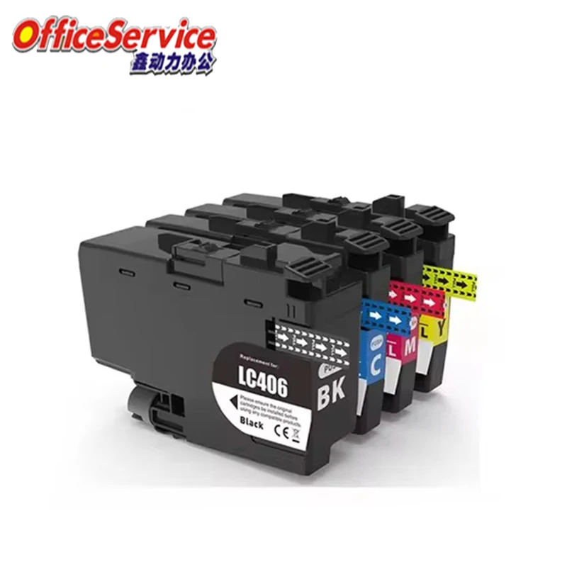 LC406 Ink Cartridge Compatible For Brother MFC-J5855DW MFC-J5955DW J6555DW  HL-JF1 MFC-J4335DW MFC-J4345DW MFC-J4535DW printer