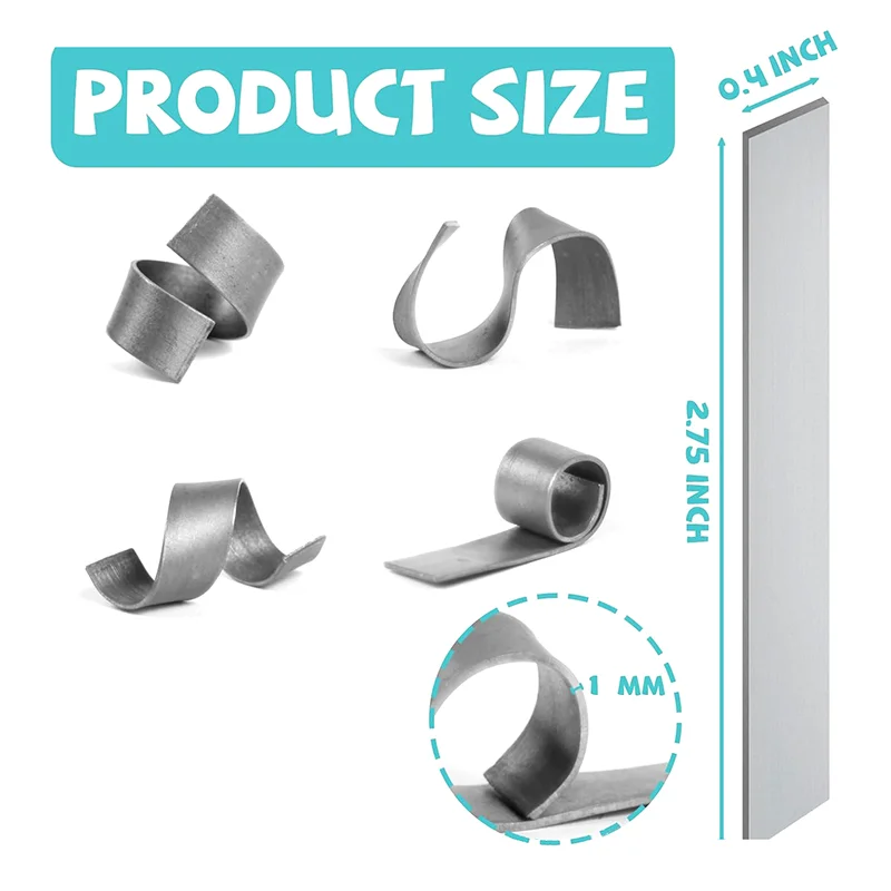 น้ําหนักพืชพิพิธภัณฑ์สัตว์น้ําแบบพับได้ 10 ชิ้น - แถบโลหะทนทาน Bendable สําหรับจุดยึดพืชที่ปลอดภัยสําหรับถังปลา