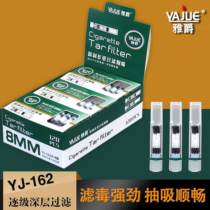 

Disposable Cigarette Holder Filter Magnet Filter Cotton 5 Heavy Coarse Cigarette Cigarette Filter for Men Smoking Accessories