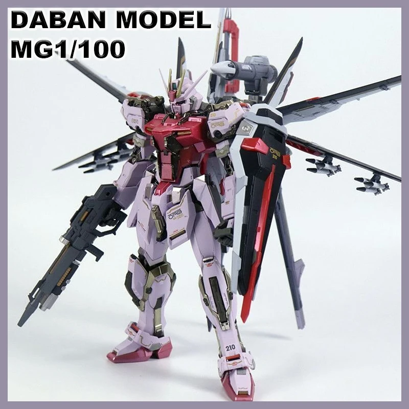 Новый DABAN MG 1/100 MBF 02+EW454F Strike Rouge Ootori: Набор для сборки модели, фигурка робота из сплава, пластиковая модель, игрушка