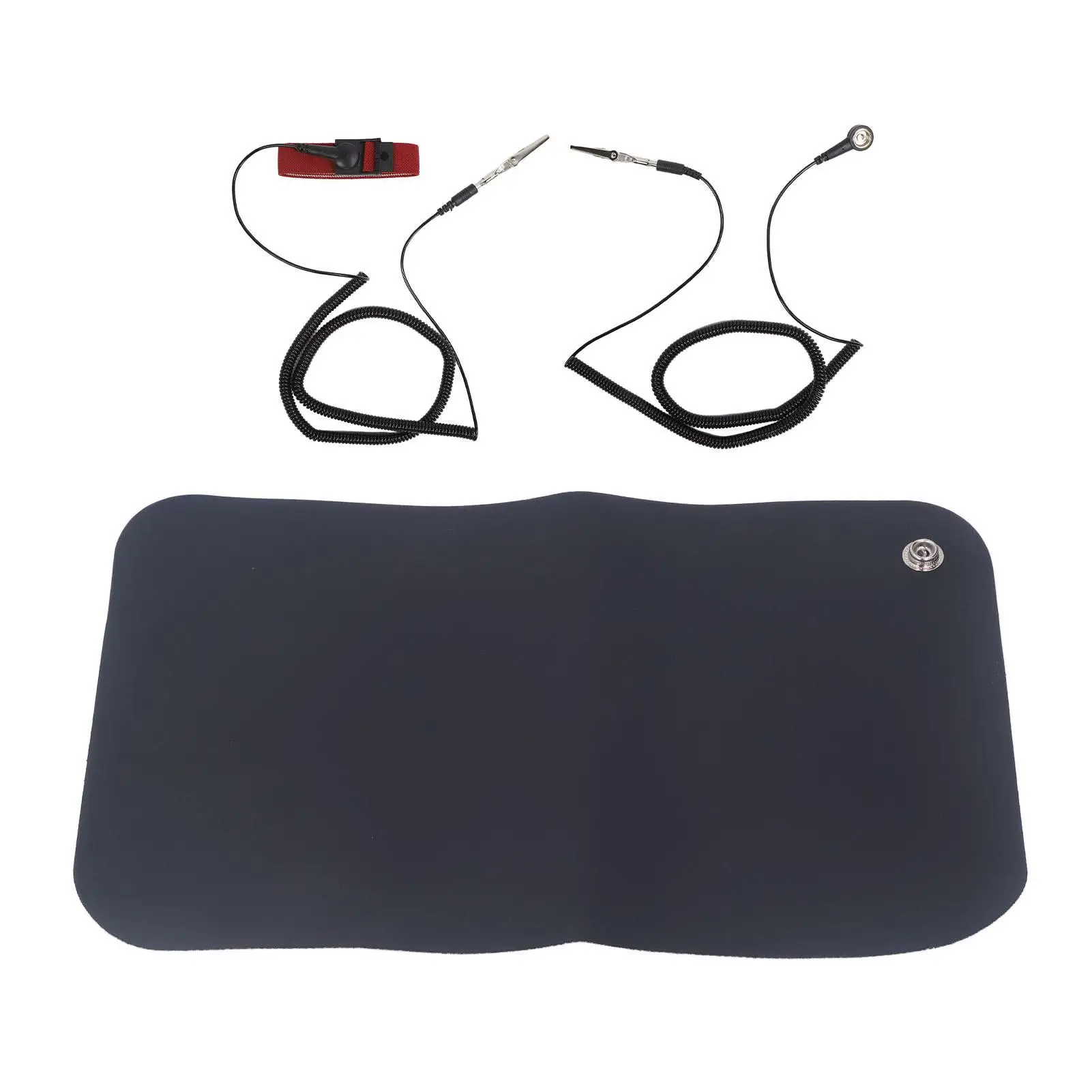 Grounding Mouse Pad for Stress Relief & Better Sleep - Negative Ion Therapy Mat & Bracelet for office Use