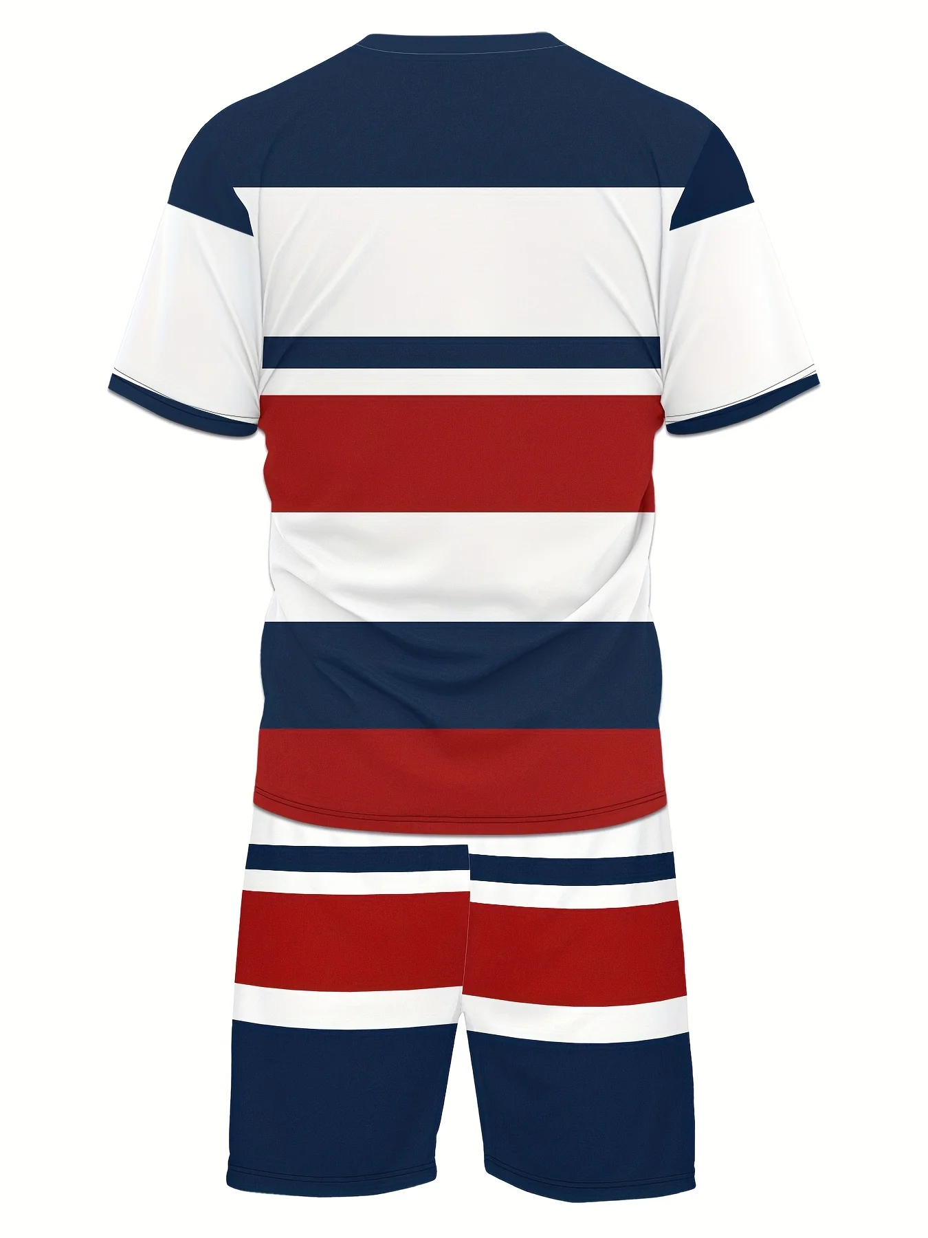 تتميز المجموعة الرجالية الأكثر مبيعًا لصيف 2025 بنمط مخطط كاجوال عصري وجيد التهوية وخفيف الوزن ملابس الشارع الخارجية