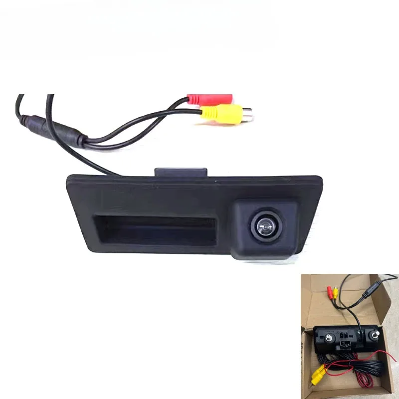 Suitable for Audi A4L/A6L/Q3/Q5/A3 Touareg Tiguan trunk camera switch handle clasp hand switch 8w8827566