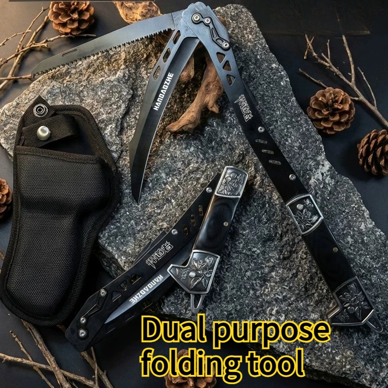 Gardening Tools And Uses - Multi Functional Folding Dual-use Sickle Combination