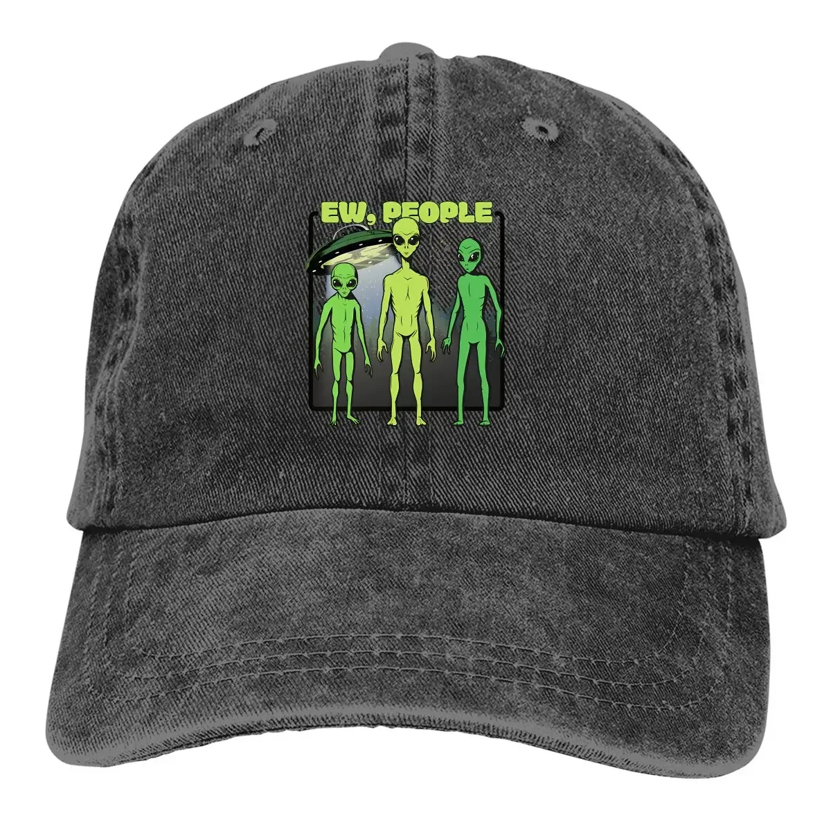 Join the Alien Revolution with the Ew People Movement Baseball Cap Men Hats Women Visor Protection Snapback Alien UFO Caps