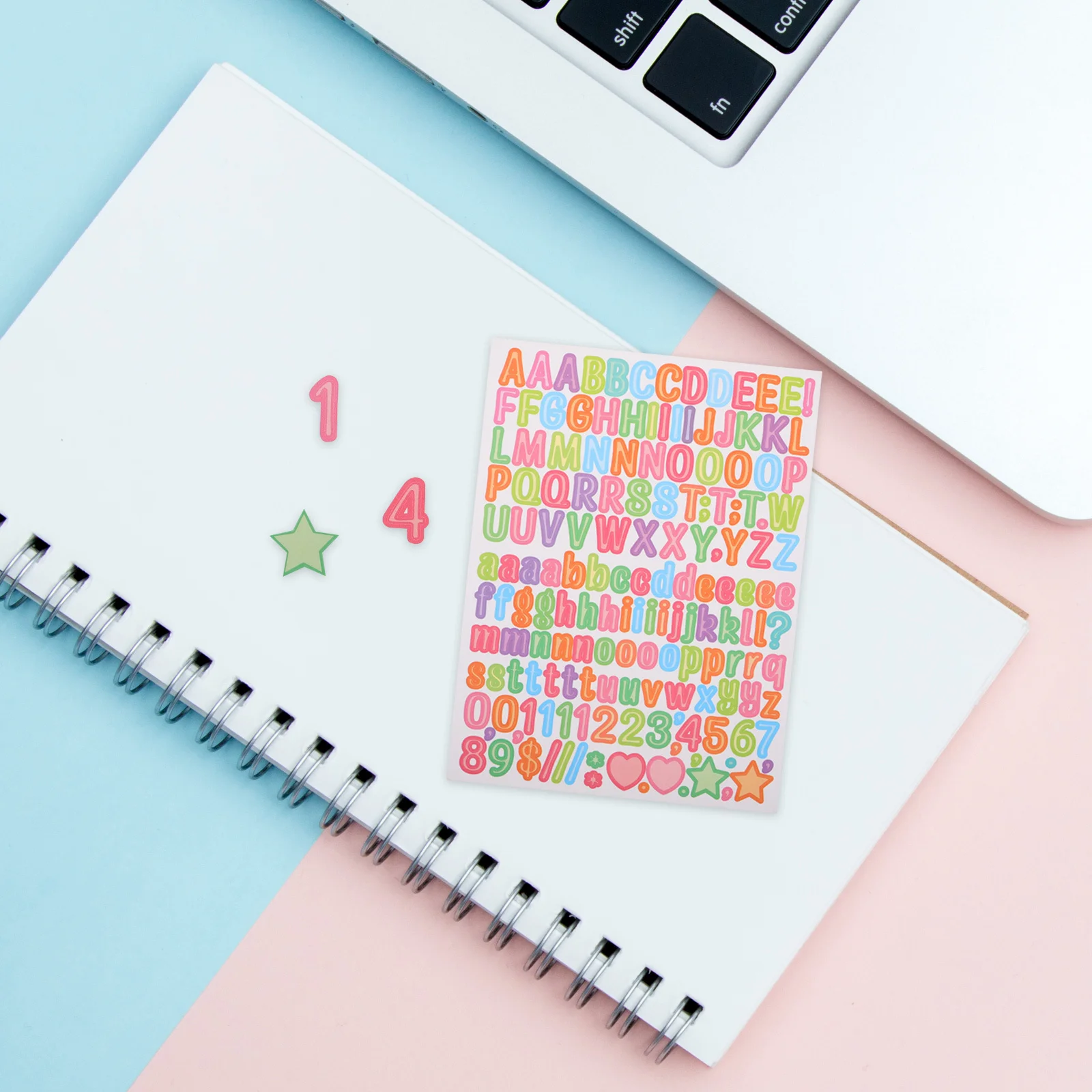 Alphabet Stickers Reusable Learning Tools for Ages 2- Educational Activities Abc Practice Labels