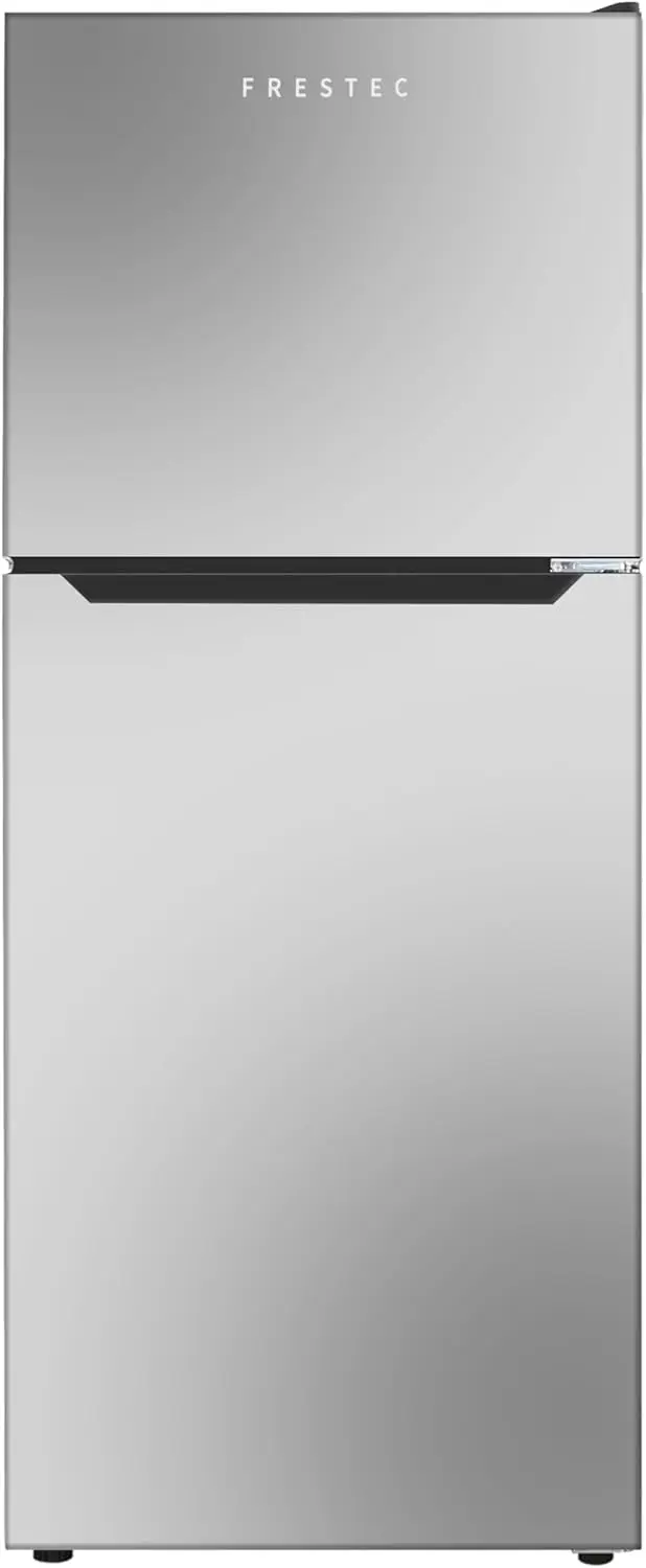 12.1 CU' Refrigerator with Freezer, Apartment Size Refrigerator Top Freezer, 2 Door Fridge with Adjustable Thermostat Control