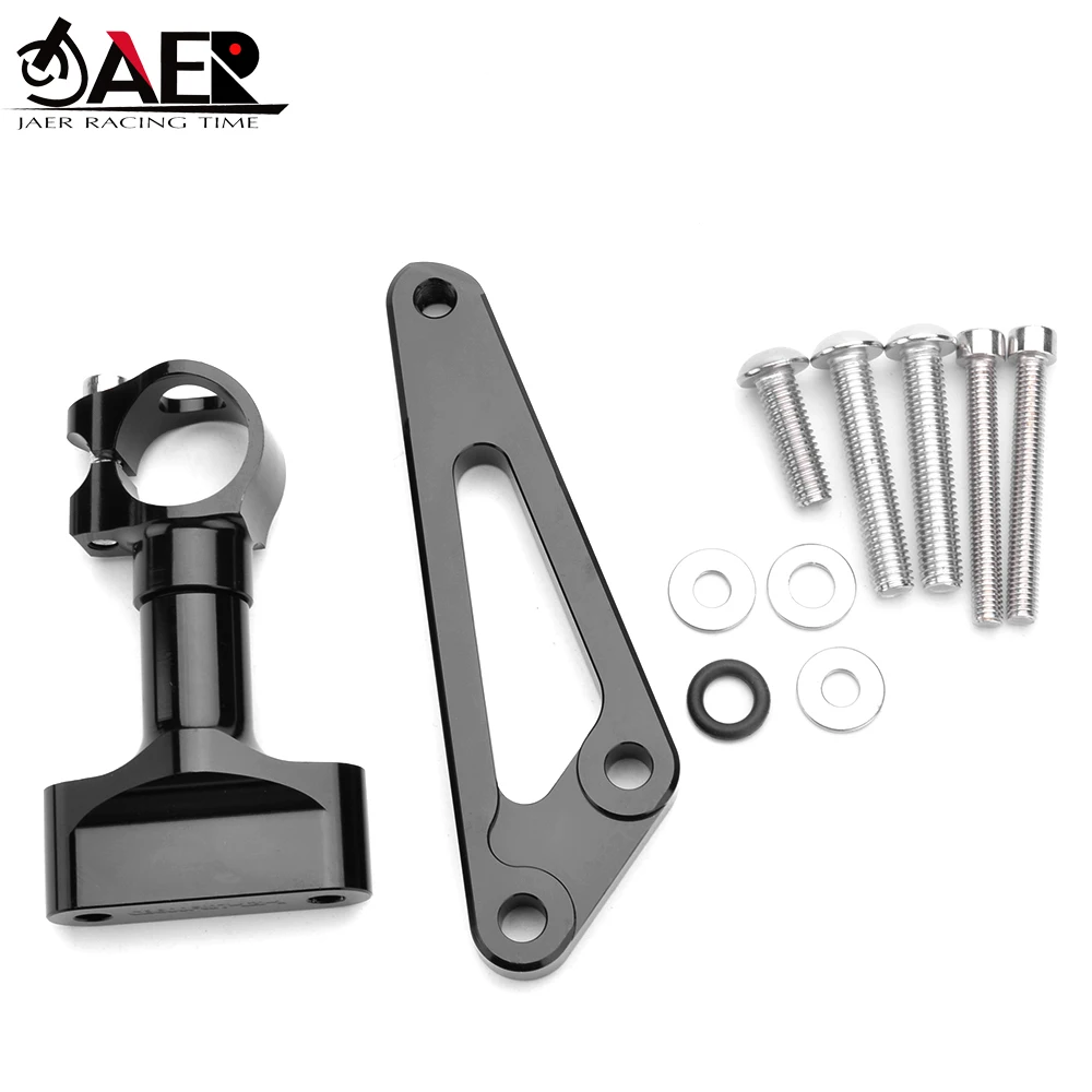 لهوندا CB600F الدبور 2007-2016 دراجة نارية CNC الألومنيوم قابل للتعديل التوجيه المثبط استقرار بطانة قوس تصاعد