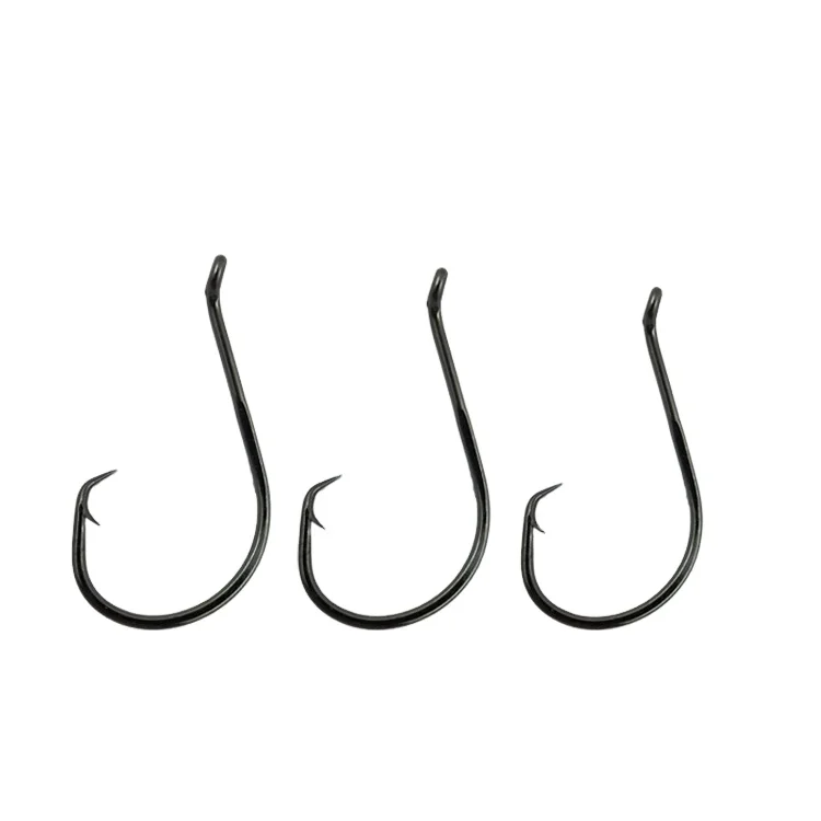

Крючки для глубоководной морской рыбалки Octopus Hook из высокоуглеродистой стали с черным никелевым покрытием