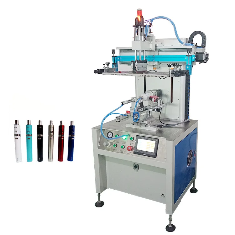 Metal electric heating tube printing machine Semi-automatic cursor positioning screen printing machine